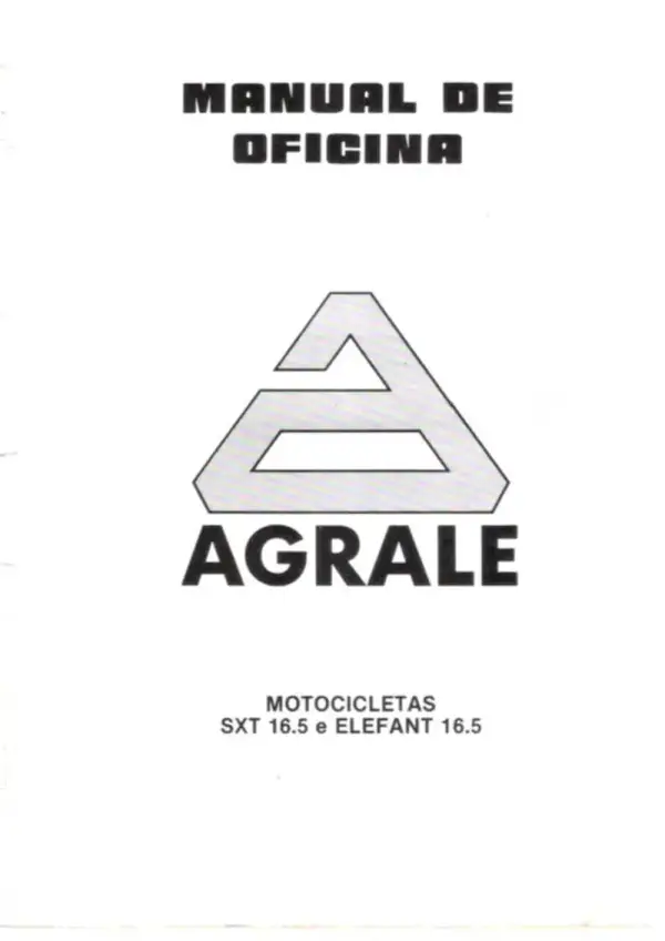 Manual De Serviços – Agrale – SXT 16.5 – ELEFANT 16.5 – 1991