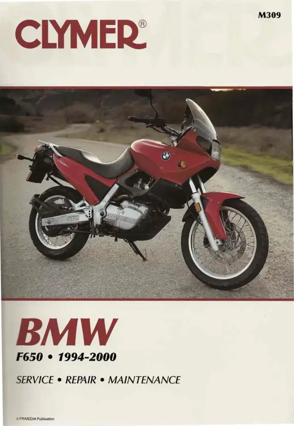 Manual De Serviços – Bmw – F 650 – 1994 – 2000