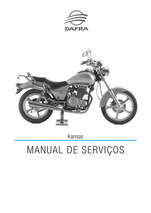 Manual De Serviços – Dafra – Kansas 150 – 2008 – 2015