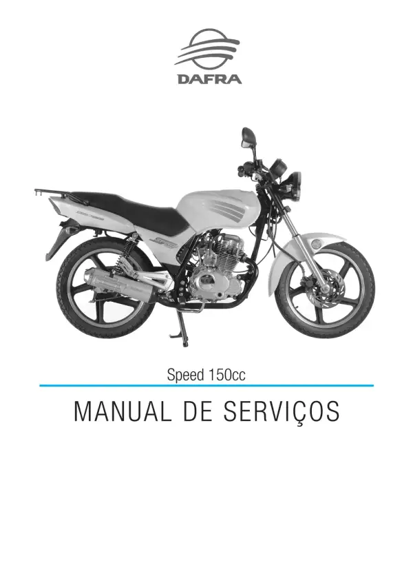 Manual De Serviços – Dafra – Speed 150 – 2008 – 2015