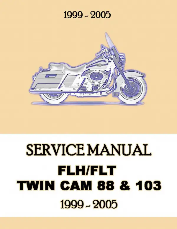 Manual De Serviços – Harley Davidson – Touring Models – 1999 – 2005