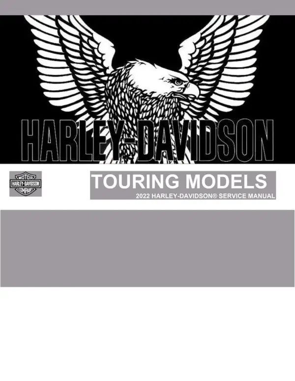 Manual De Serviços – Harley Davidson – Touring Models – 2022