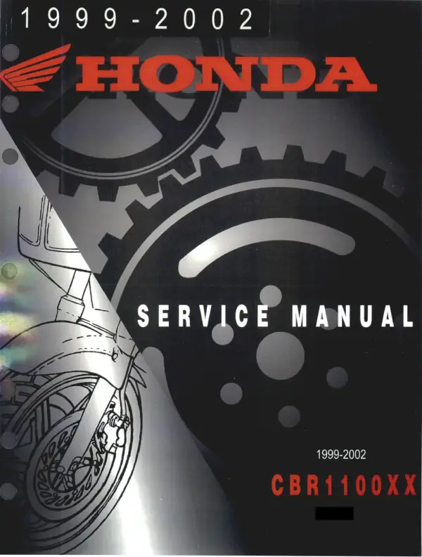 Manual De Serviços – Honda – CBR 1100 XX – 1999 – 2002