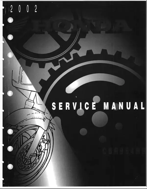 Manual De Serviços – Honda – CBR 954 RR – 2002