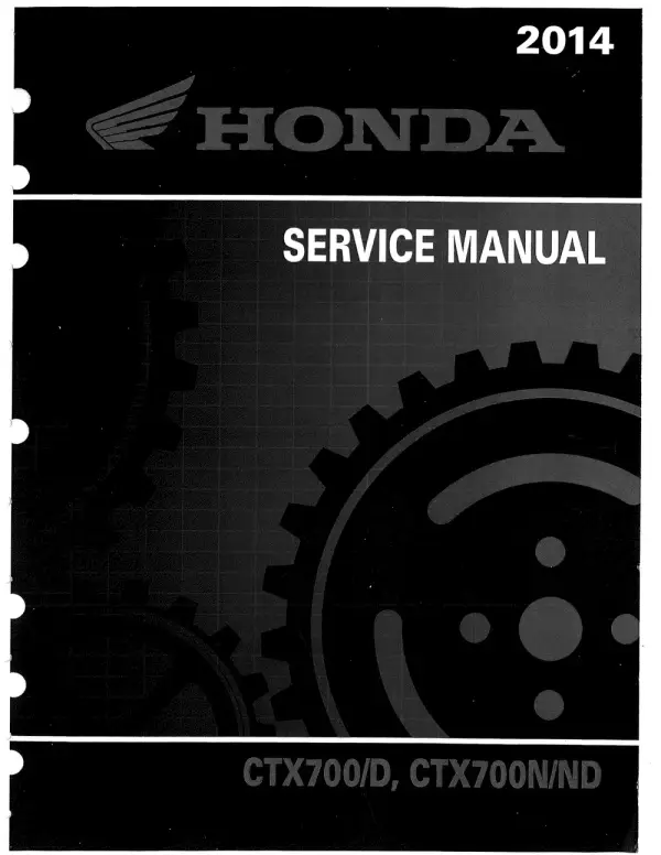 Manual De Serviços – Honda – CTX 700 – 2014 – 2015