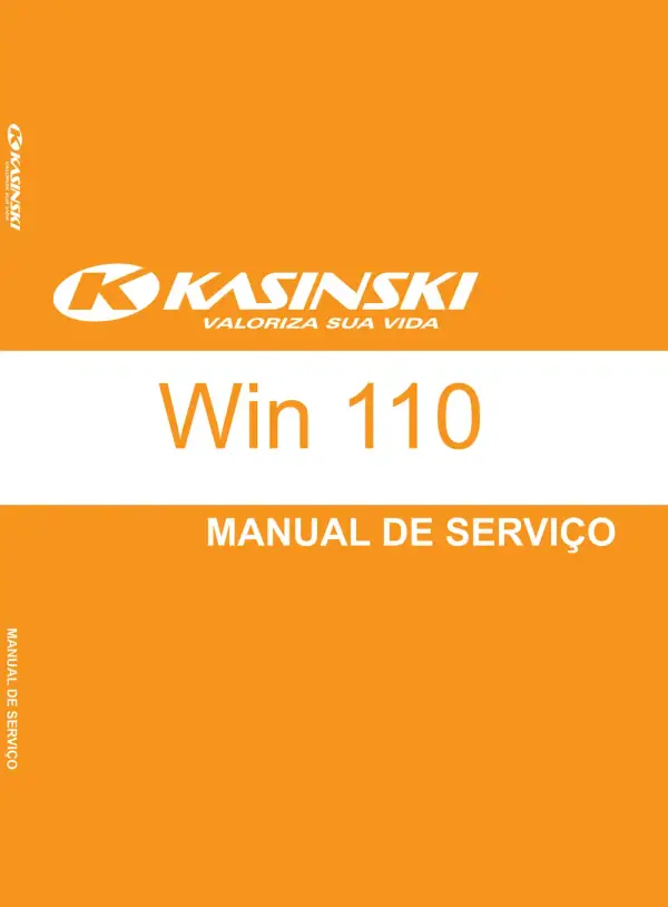 Manual De Serviços – Kasinski – Win 110 – 2005 – 2009