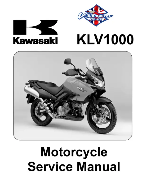 Manual De Serviços – Kawasaki – KLV 1000 – 2004
