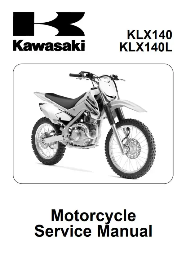 Manual De Serviços – Kawasaki – KLX 140 – KLX 140L – 2008 – 2011