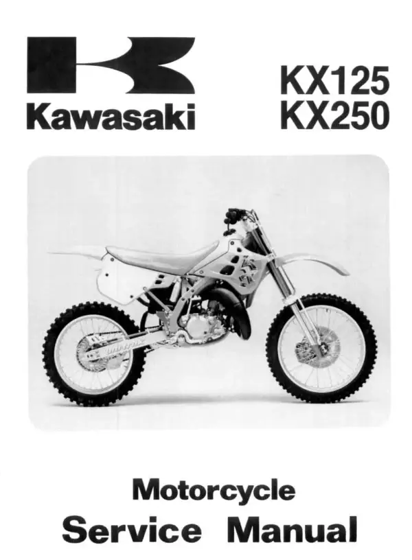 Manual De Serviços – Kawasaki – KX 125 – KX 250 – 1990 – 1991