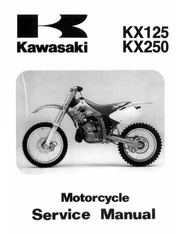 Manual De Serviços – Kawasaki – KX 125 – KX 250 – 1994 – 1998