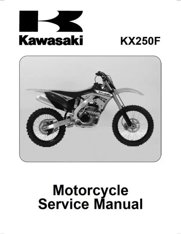 Manual De Serviços – Kawasaki – KX 250F – 2011 – 2012