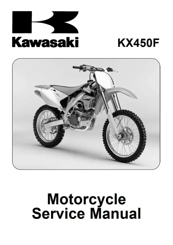 Manual De Serviços – Kawasaki – KX 450F – 2006 – 2008