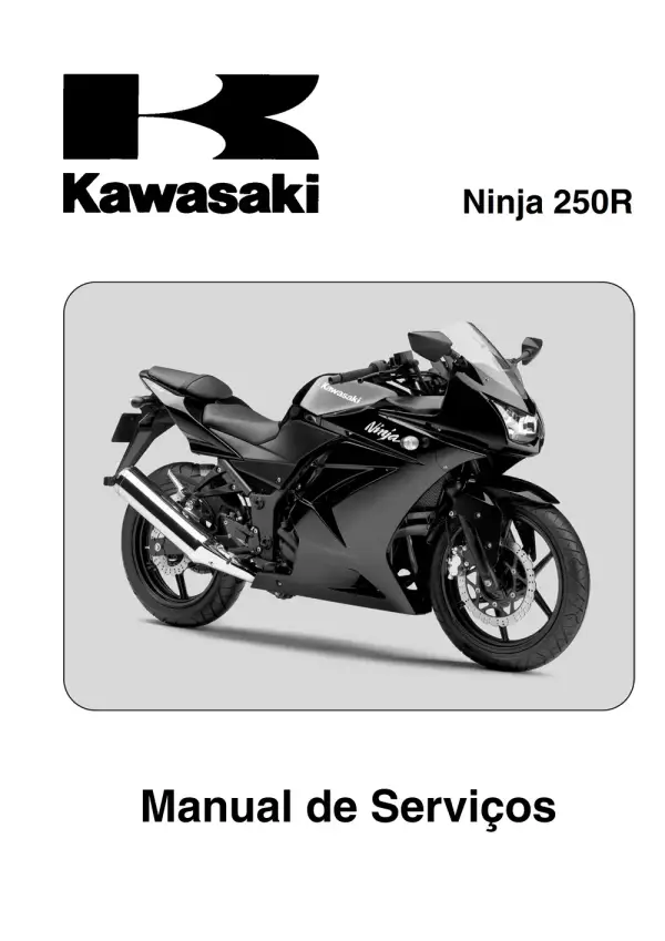 Manual De Serviços – Kawasaki – Ninja 250R – 2008 – 2009