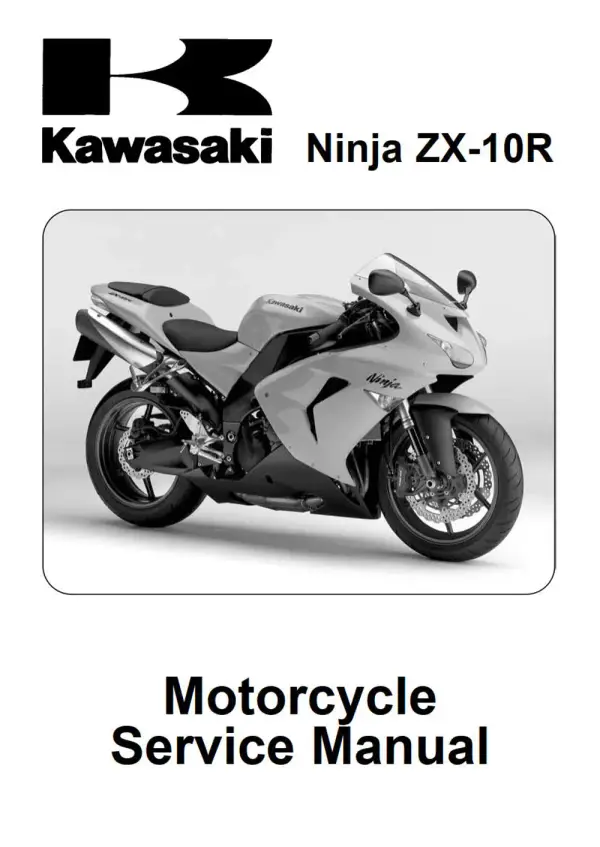 Manual De Serviços – Kawasaki – Ninja ZX-10R – 2006