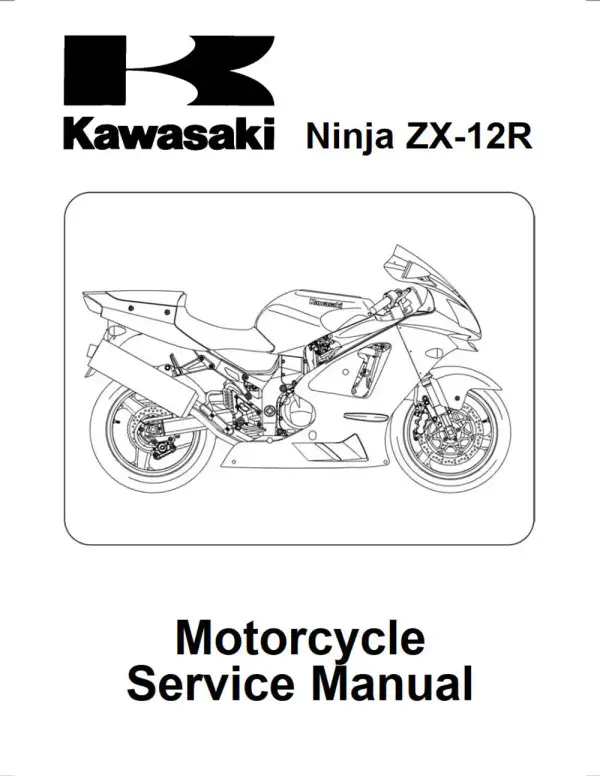 Manual De Serviços – Kawasaki – Ninja ZX-12R – 2002 – 2006