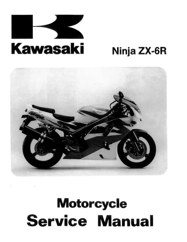 Manual De Serviços – Kawasaki – Ninja ZX-6R – ZX 600 – 1995 – 1997