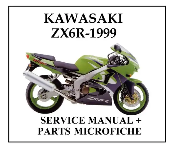 Manual De Serviços – Kawasaki – Ninja ZX-6R – ZX 600 – 1998 – 1999