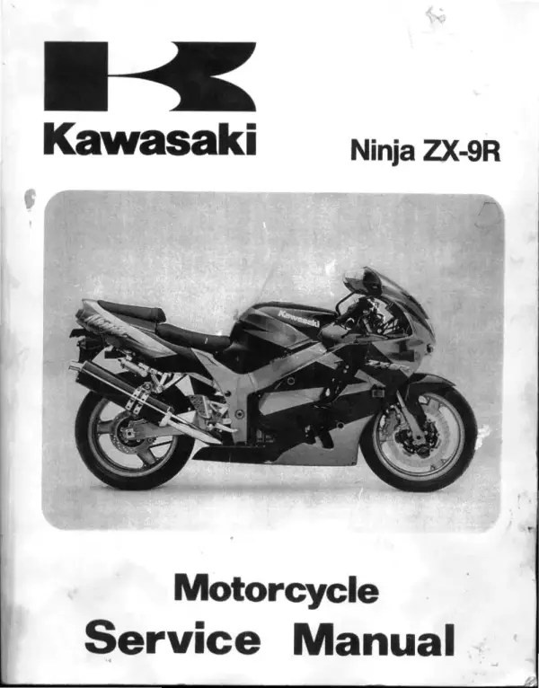 Manual De Serviços – Kawasaki – Ninja ZX-9R – 1994 – 1997