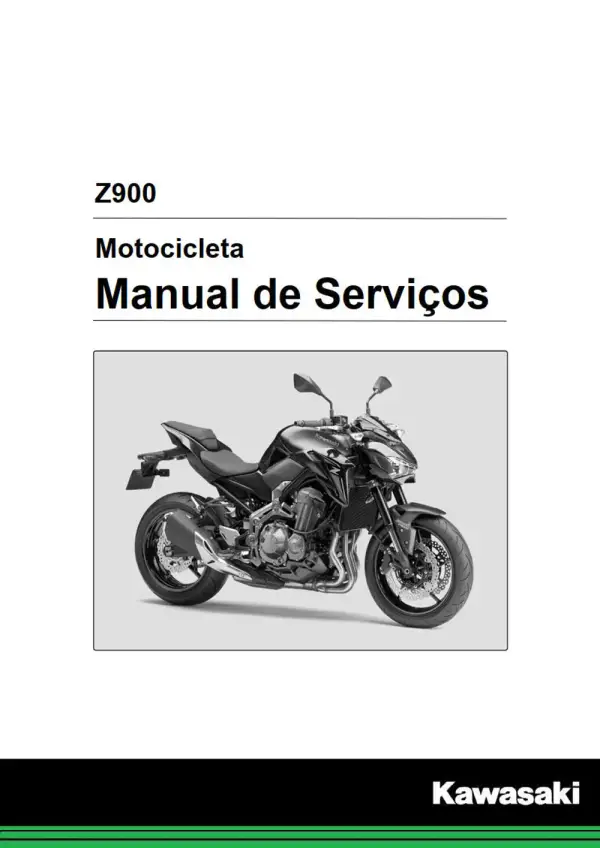 Manual De Serviços – Kawasaki – Z900 – Z900 ABS – 2018
