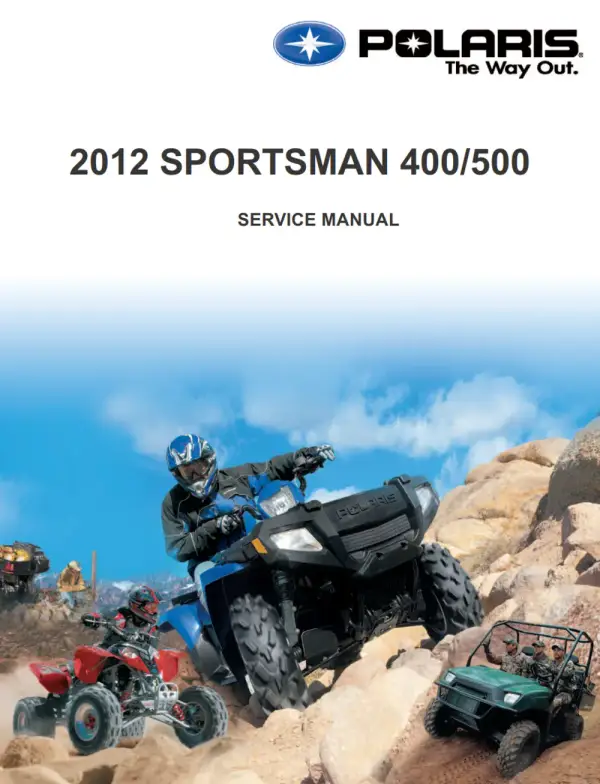 Manual De Serviços – Polaris – Sportsman 400 – Sportsman 500 – 2012