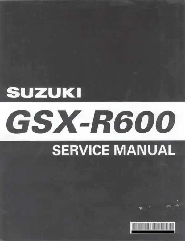 Manual De Serviços – Suzuki – GSX-R 600 – 2004