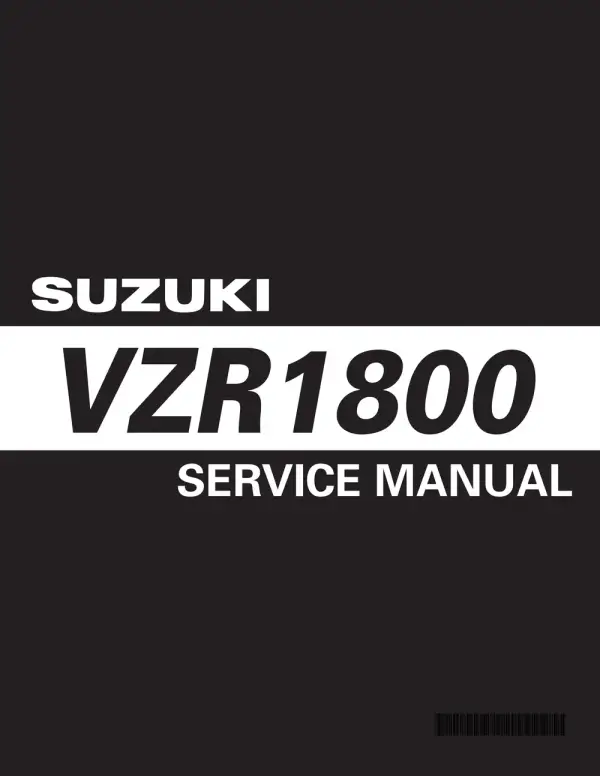 Manual De Serviços – Suzuki – VZR 1800 – 2006 – 2008