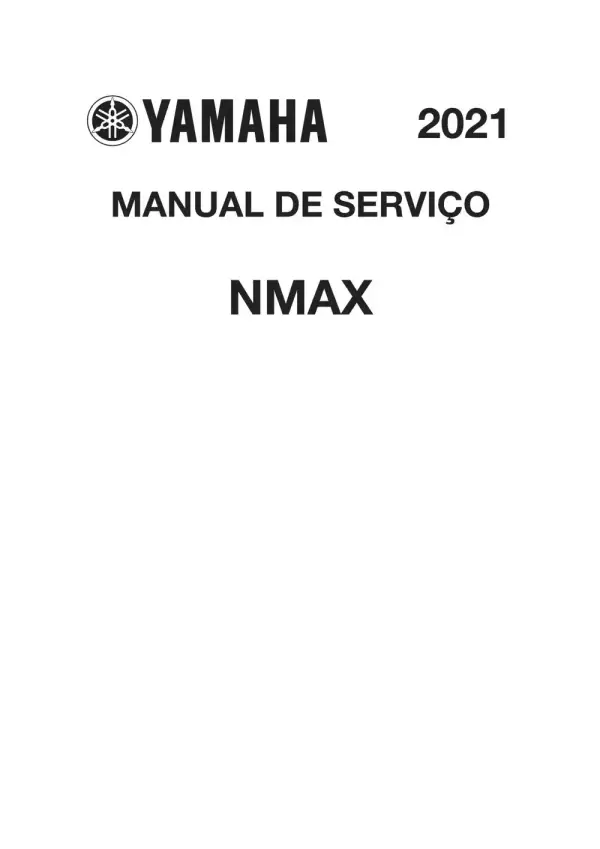 Manual De Serviços – Yamaha – NMAX 160 ABS – 2021