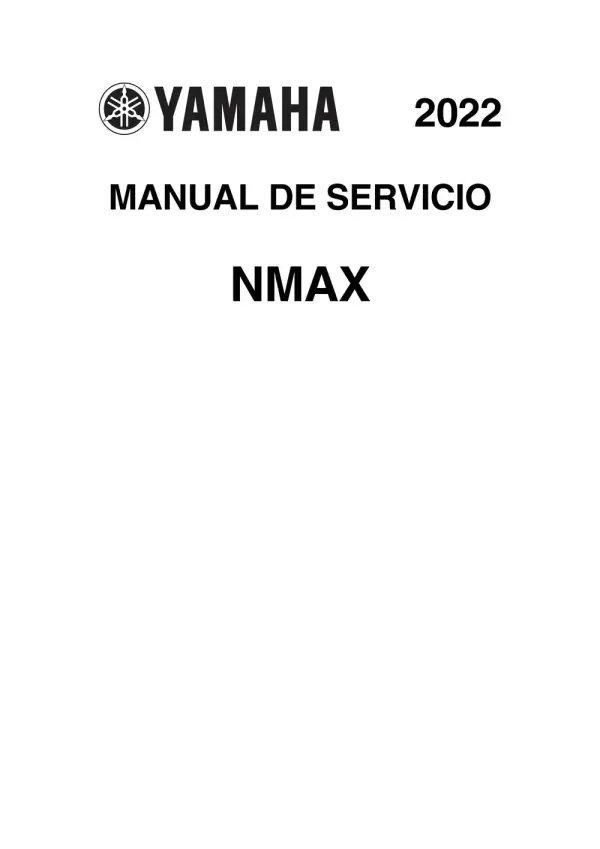 Manual De Serviços – Yamaha – NMAX 160 ABS – 2022