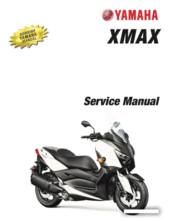 Manual De Serviços – Yamaha – X-MAX 300 – CZD 300J – 2018