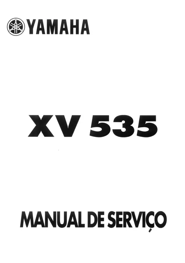 Manual De Serviços – Yamaha – XV 535 Virago – 1994 – 2002